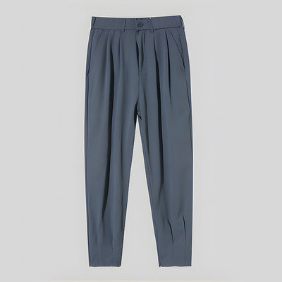 FlexElegance™ | Suit Pants with Slim Ankle Cut