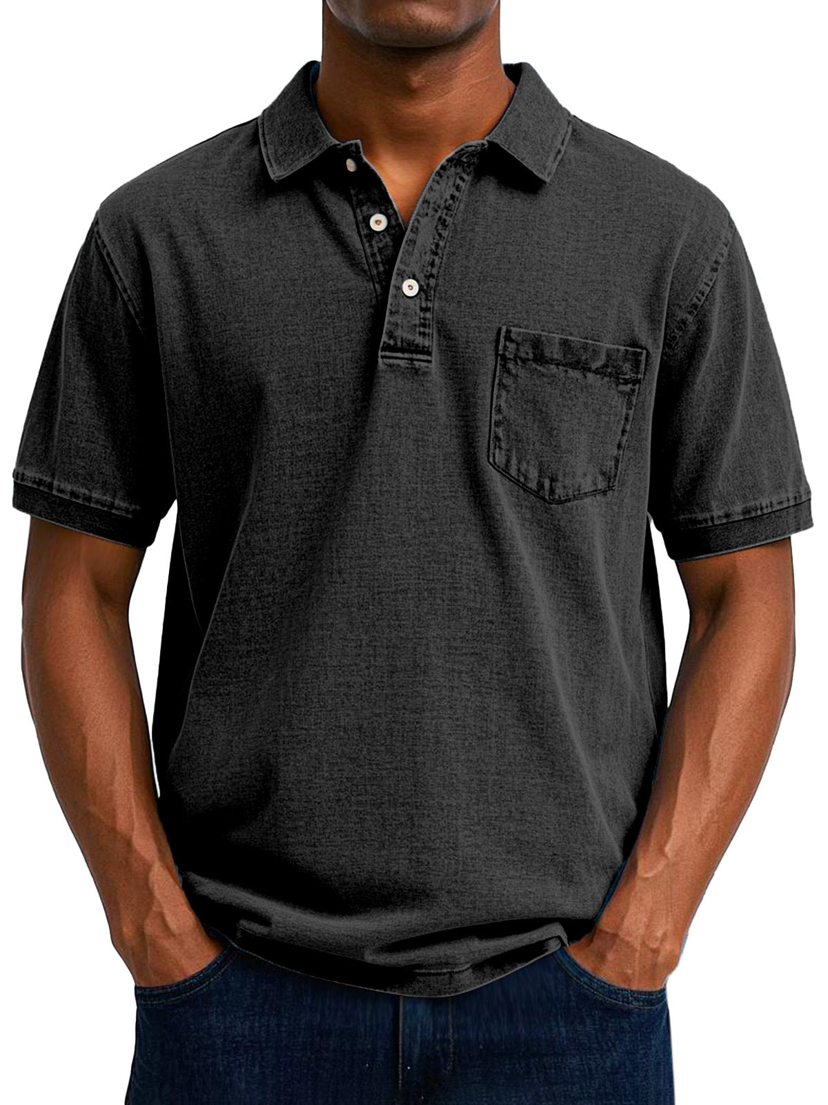 Maxime | Stylish Denim Polo Shirt for Men