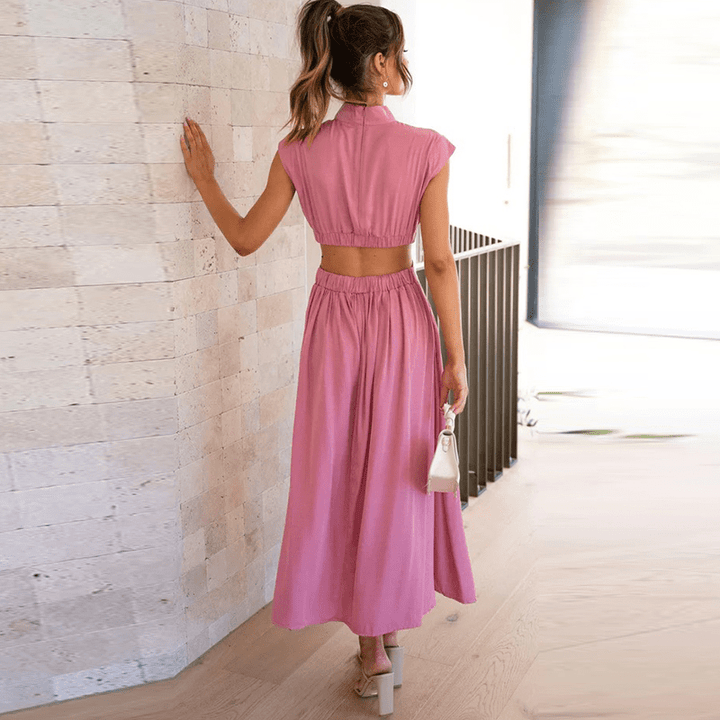 Rosea Elegant Maxi Dress