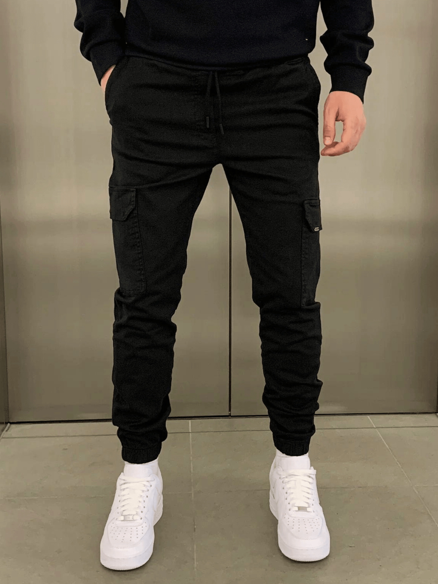 Laurent | Slim Fit Cargo Joggers