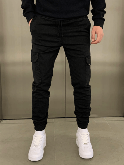 Laurent | Slim Fit Cargo Joggers