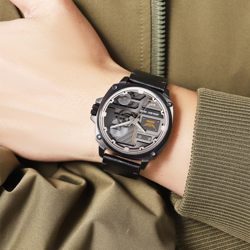 van Baerle® - Quartz Leather Men's Watch