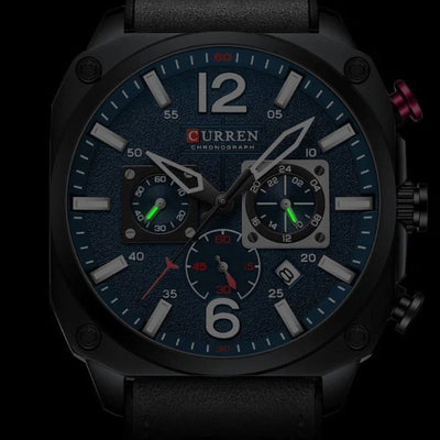 Business Leather Quartz Wrist Watch