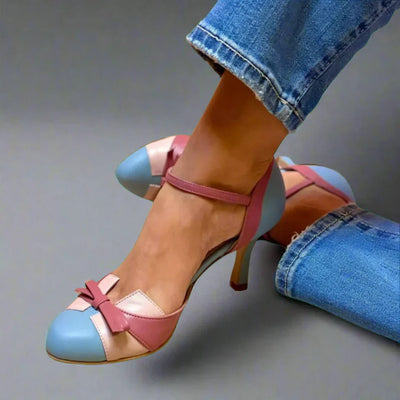 Mariana | Elegant Color-Blocked High Heel Shoes