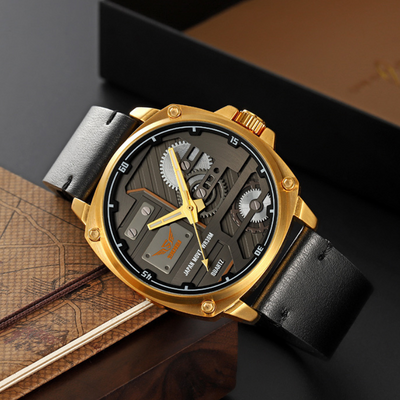 van Baerle® - Quartz Leather Men's Watch
