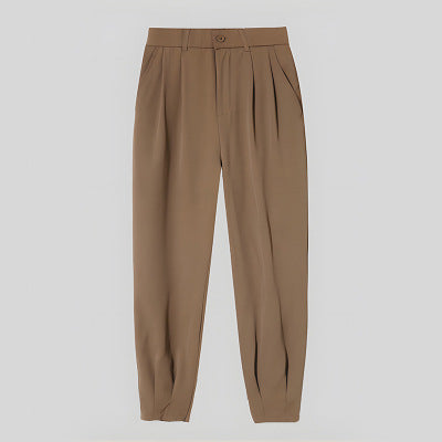 FlexElegance™ | Suit Pants with Slim Ankle Cut