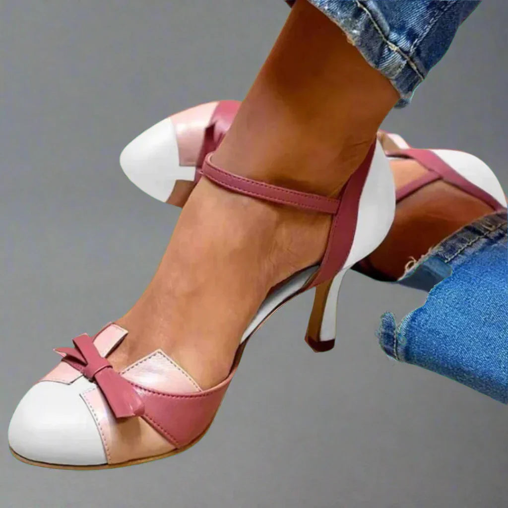Mariana | Elegant Color-Blocked High Heel Shoes