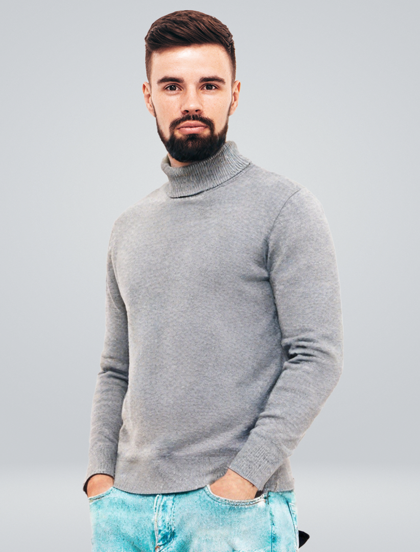 Nicolai | Knitted Turtleneck Sweater
