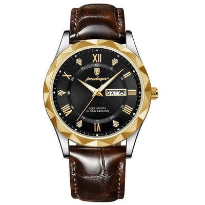 Luxury Leather Band Quartz Watch