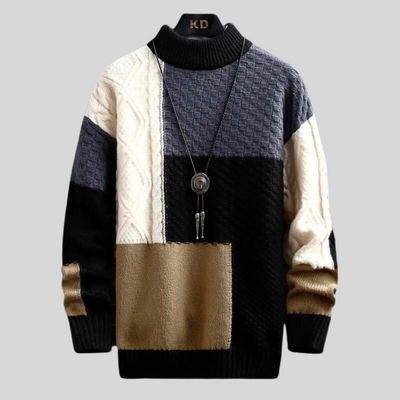 Bjørn | Grayson Patchwork Sweater