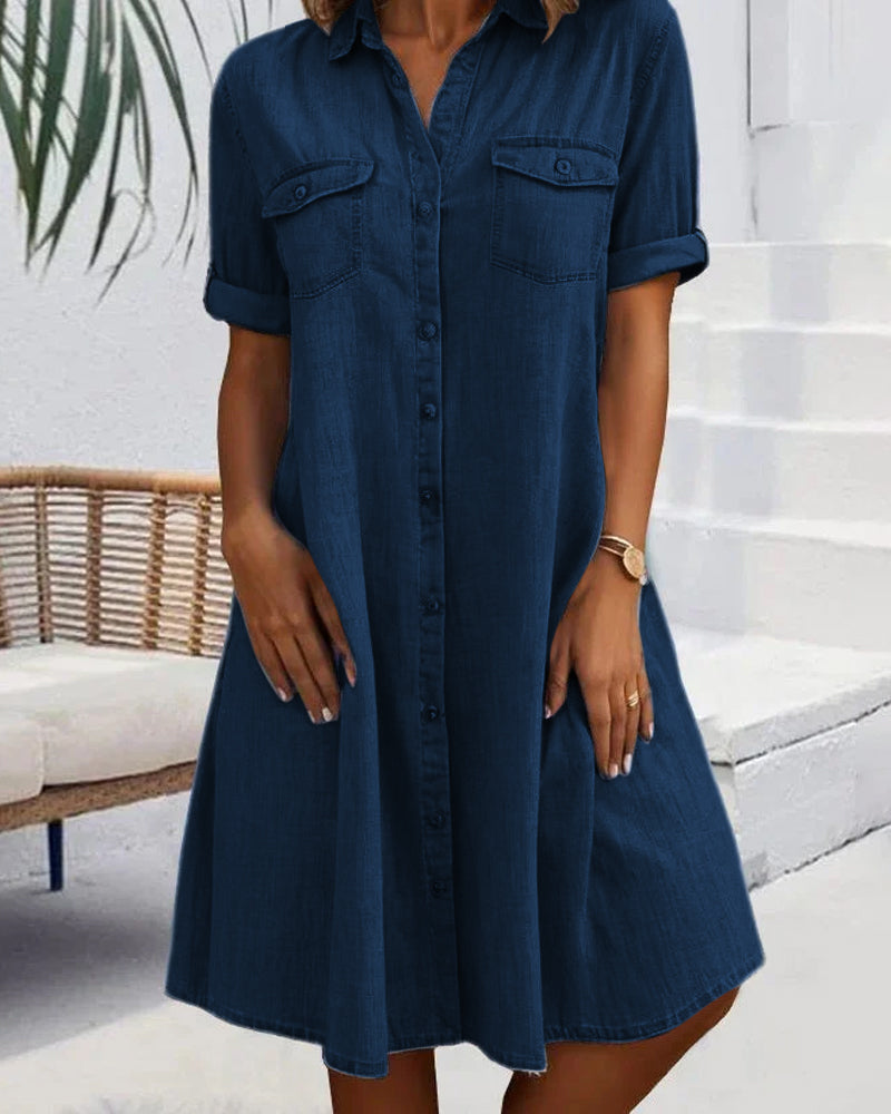 Theresa | Stylish Casual Shirt Dress