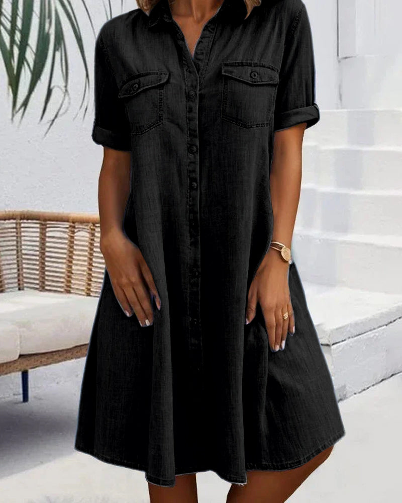 Theresa | Stylish Casual Shirt Dress