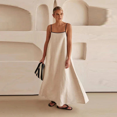 Rosea Flowing Sleeveless Maxi Dress