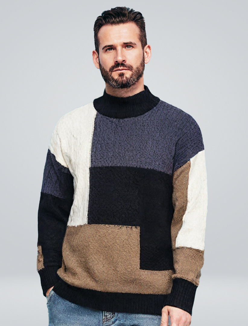Bjørn | Grayson Patchwork Sweater