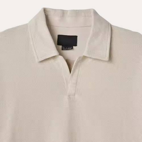 Wool Polo with Long Sleeves - Sophie New York