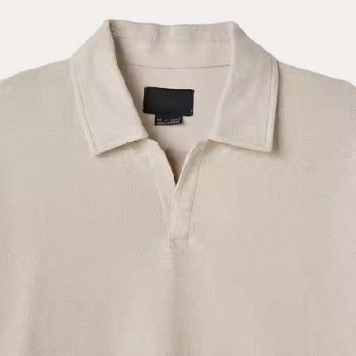 Wool Polo with Long Sleeves - Sophie New York