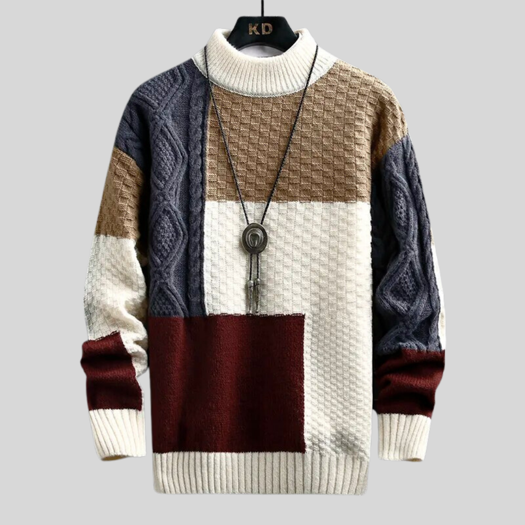 Bjørn | Grayson Patchwork Sweater