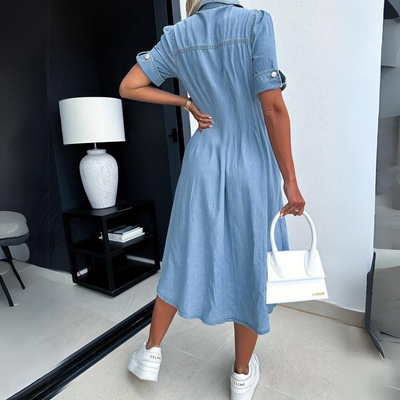 Alissa™ | Trendy Denim Dress