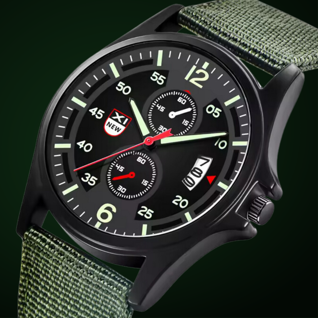 Military Quartz Watch™ - Olsen & Olsen - Sophie New York