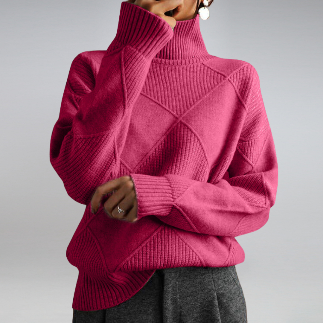 Adelina™ - Soft turtleneck sweater