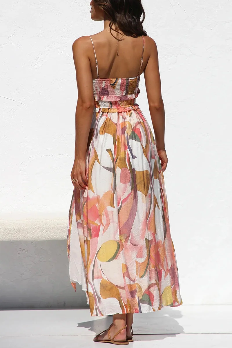 Rosea Walk Printed Dress