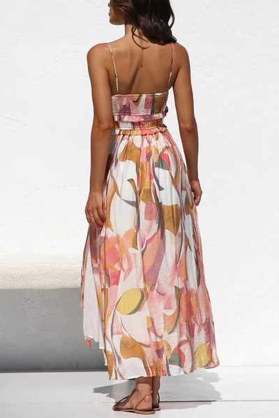 Rosea Walk Printed Dress