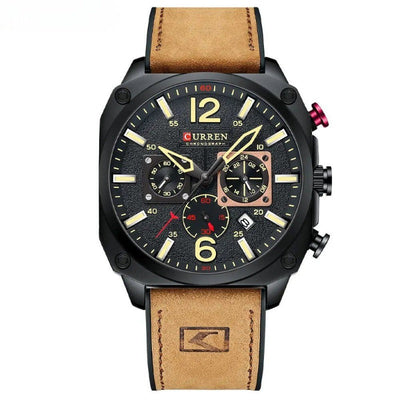 van Baerle® - Excellent Business Leather Quartz Watch