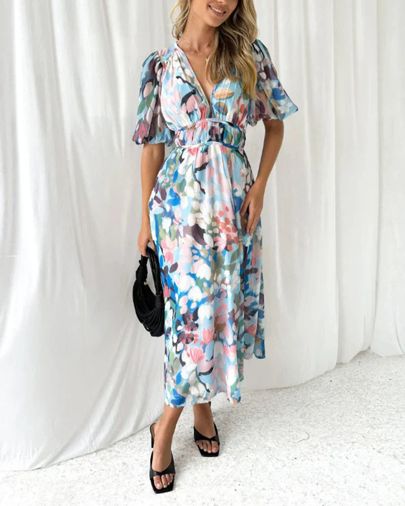 Rosea Boho Maxi Dress