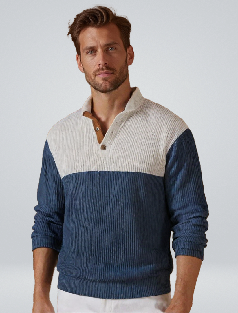 Jesper | Modern Sweater with Buttons