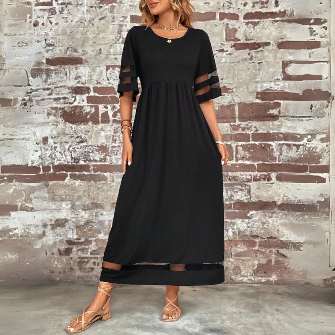 Aubrey™ | Flattering Tummy-Smoothing Midi Dress
