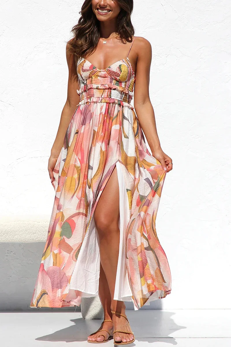 Rosea Walk Printed Dress