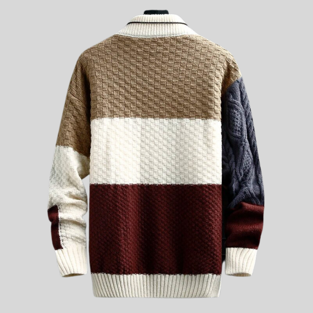 Bjørn | Grayson Patchwork Sweater