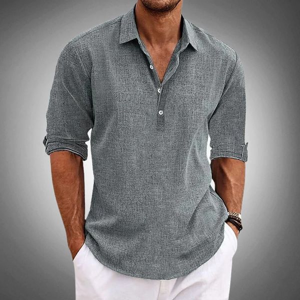 Elias | Classic Linen Shirt
