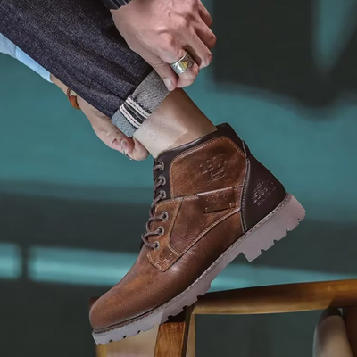 Aaron | Vintage Leather Boots
