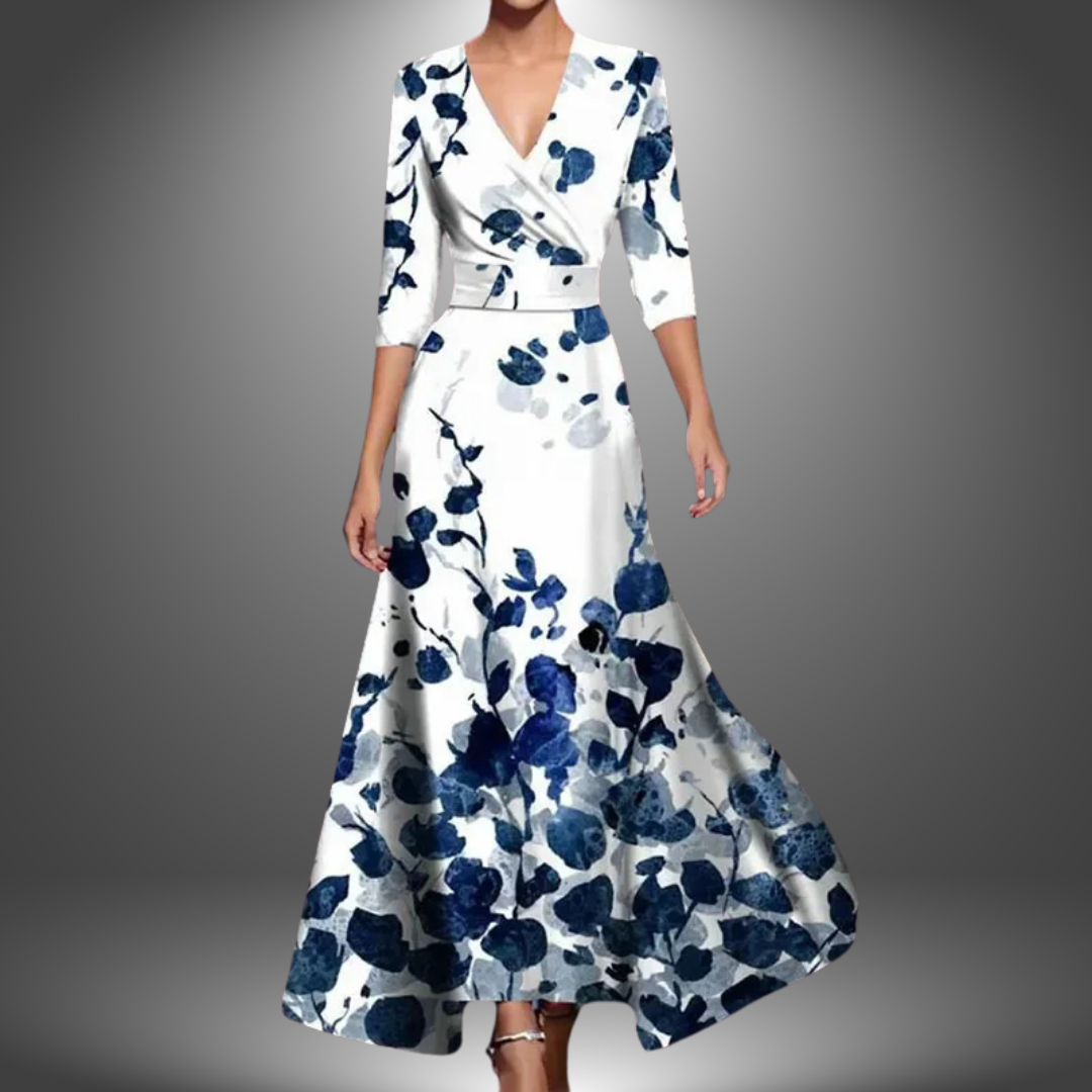Ada | Elegant Maxi Floral Dress