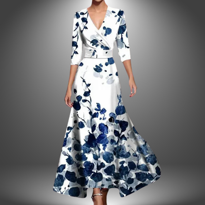 Ada | Elegant Maxi Floral Dress