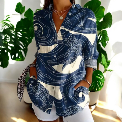 Carla | Stylish Button-Down Shirt