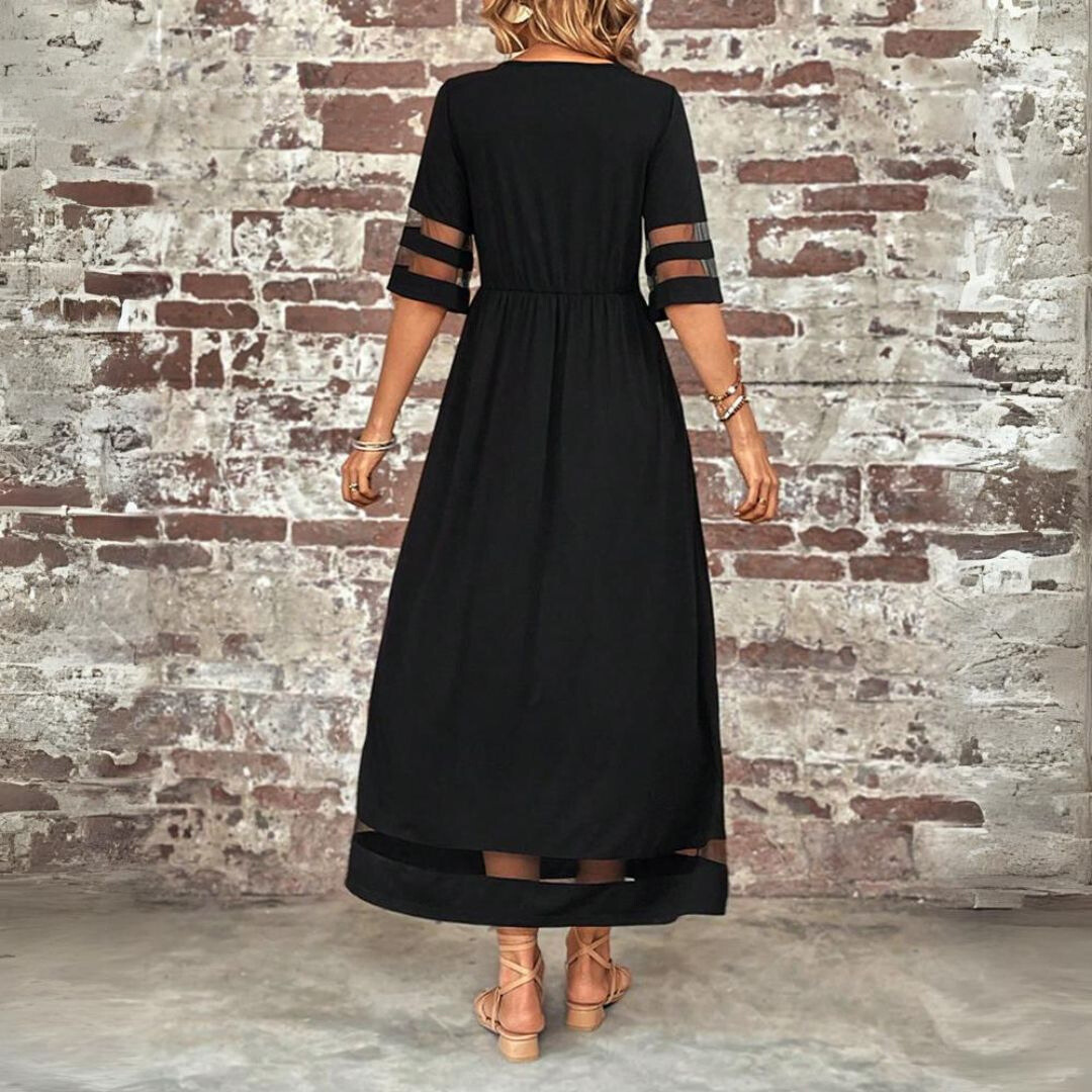 Aubrey™ | Flattering Tummy-Smoothing Midi Dress