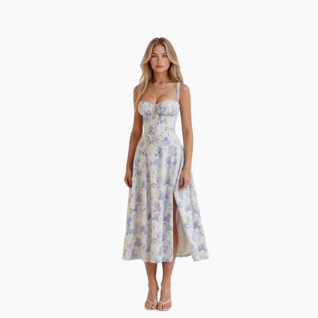 Stella | Light and Flowing Midi Dress for Women