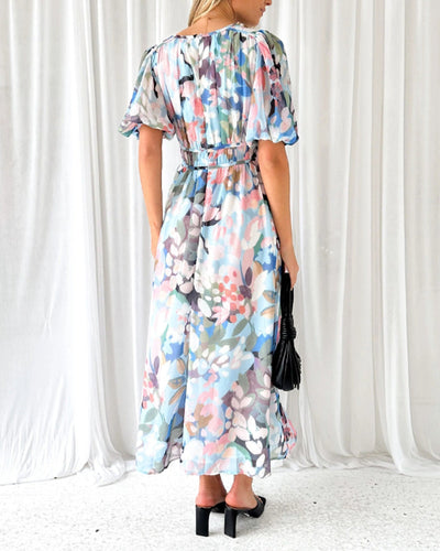 Carlotta™ | Elegant Floral Dress