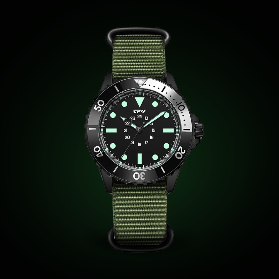 Tactical Waterproof Diver's Watch™ - Olsen & Olsen - Sophie New York
