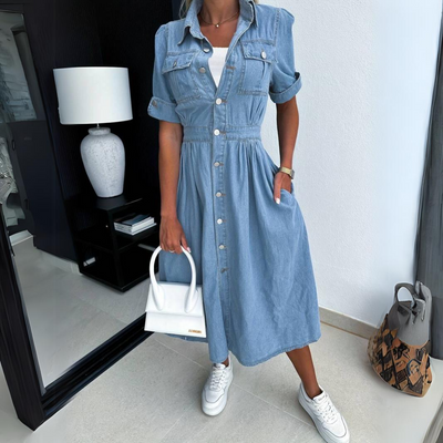 Alissa™ | Trendy Denim Dress