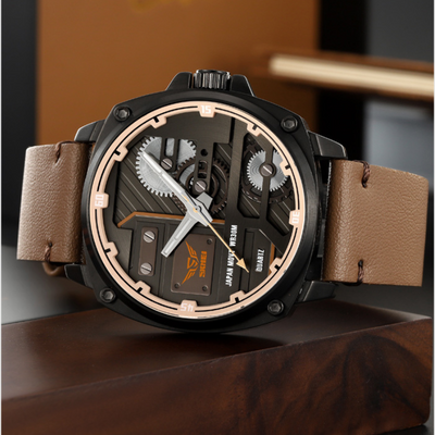 van Baerle® - Quartz Leather Men's Watch