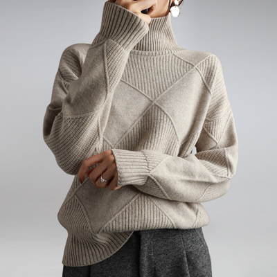 Adelina™ - Soft turtleneck sweater