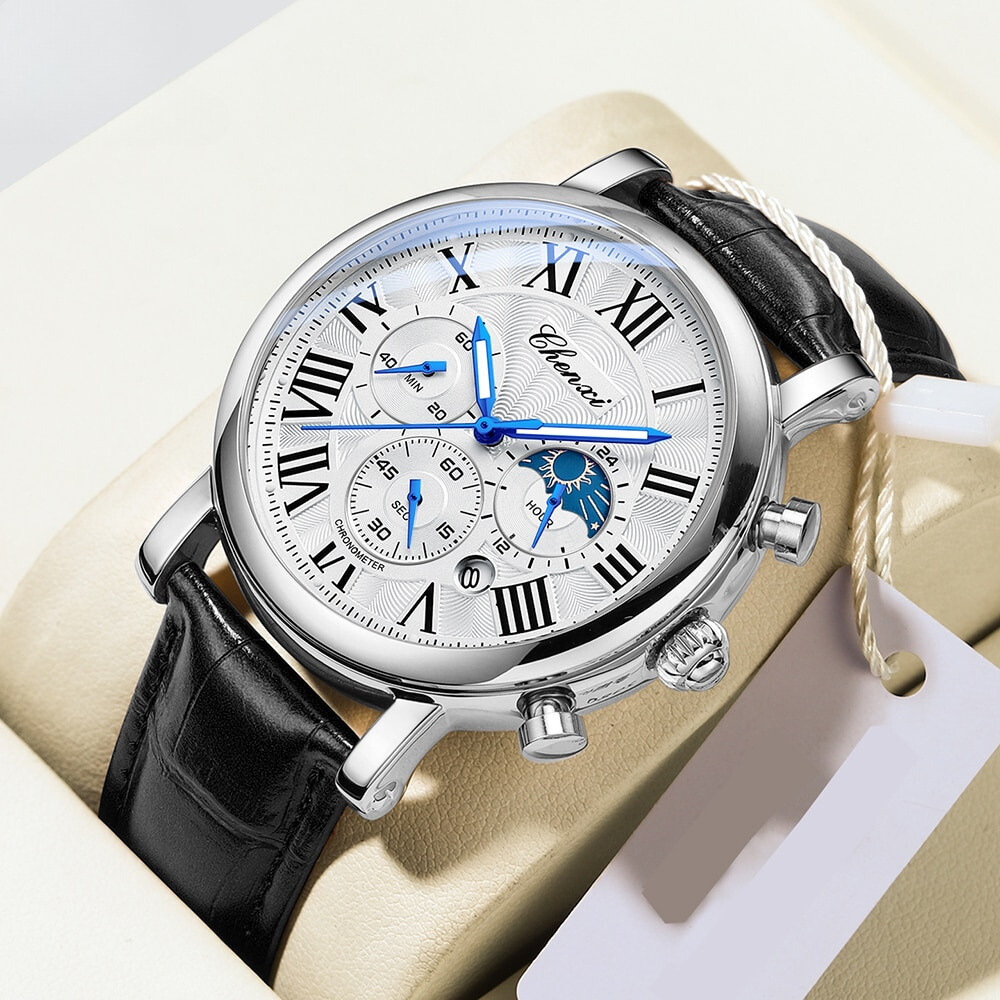 van Baerle® - Luxurious Leather Quartz Watch