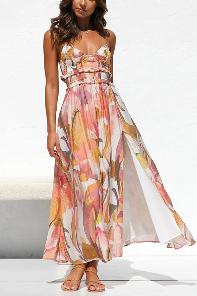 Rosea Walk Printed Dress