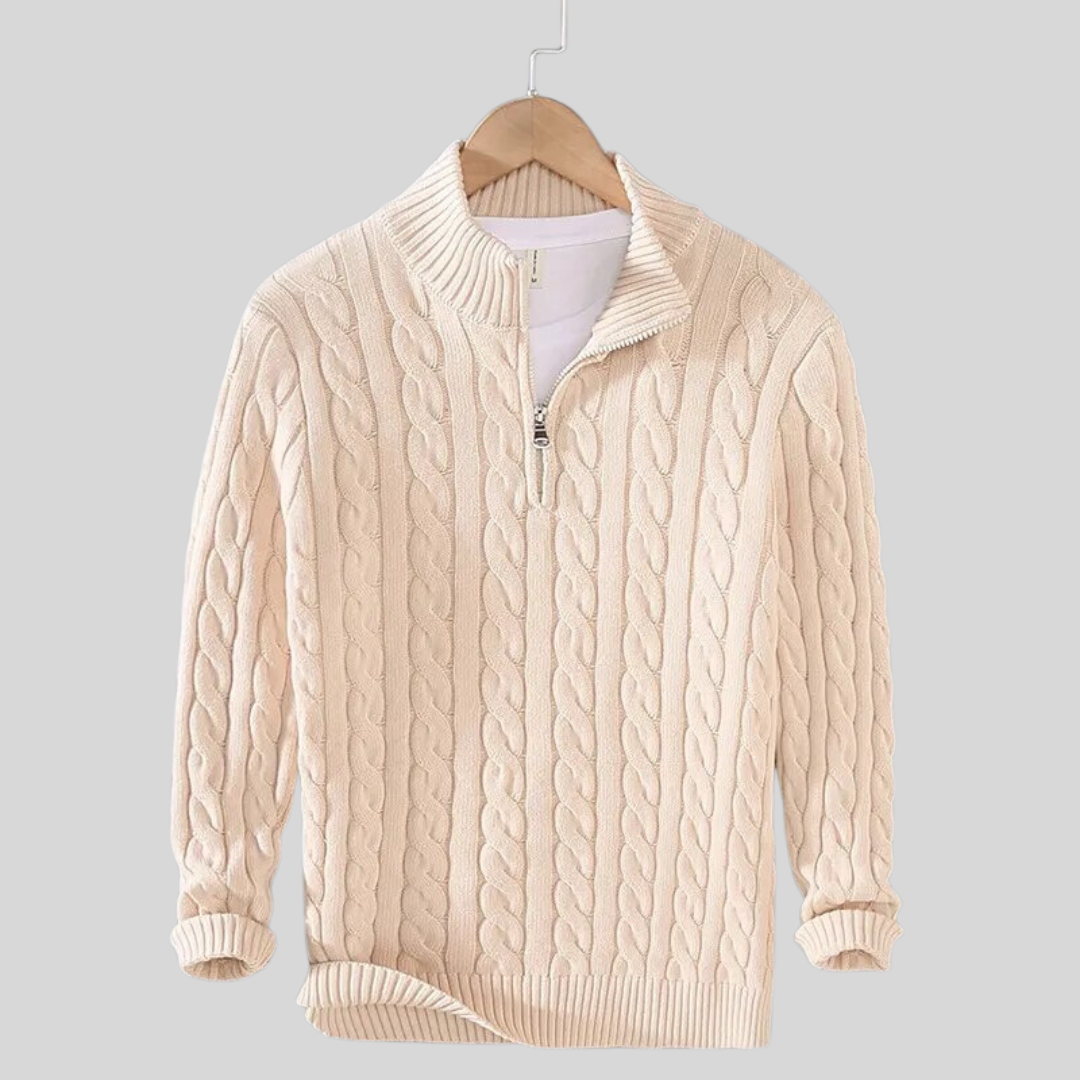 Johnny | Cotton Knit Sweater
