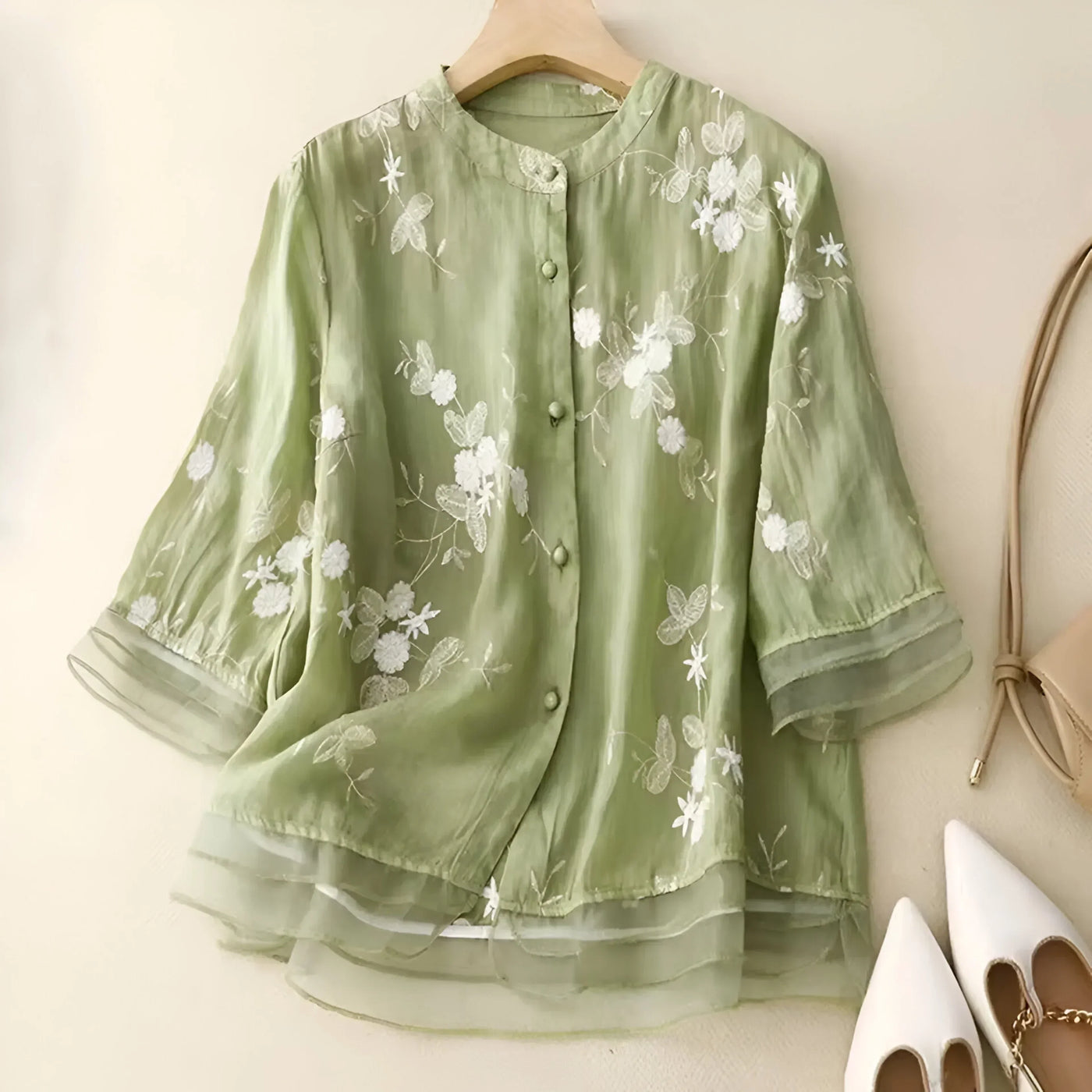 Emma – Light and Elegant Cotton Blouse