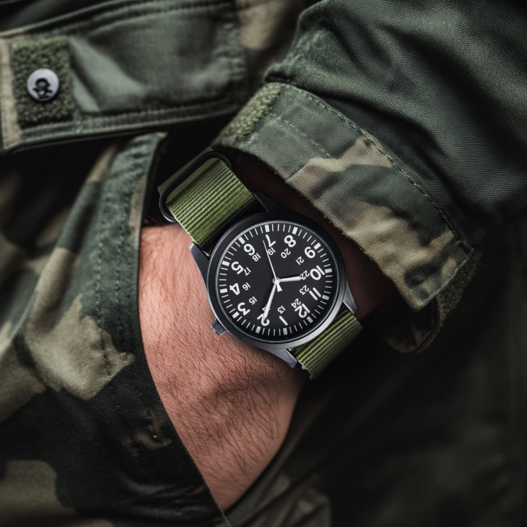 Military Watch™ for Outdoor Use – Robust and Reliable - Sophie New York