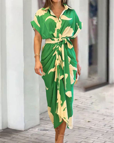 Dayna™ | Dress with Artistic Print